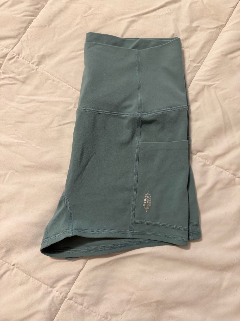 Free People Active Shorts in Teal